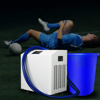 운동 복구를 위한 R410A 찬물 샤워 기계 UV 소독 얼음 조 냉각장치
