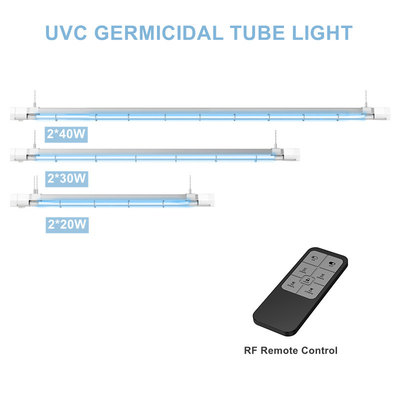 공기 정화 UVC 살균 튜브 빛 T5 254nm 40W 센서