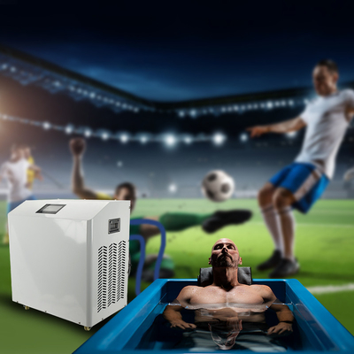 UV 살균 기능과 운동 회복 R410A 얼음 조 냉각장치